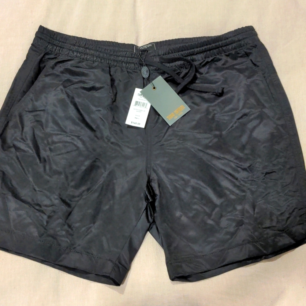 NWT Todd Snyder Satin Warm Up Short
